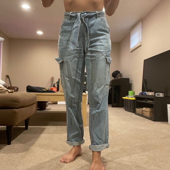 Forever 21 Carpenter-Style Denim Jeans - Picture 3 of 6